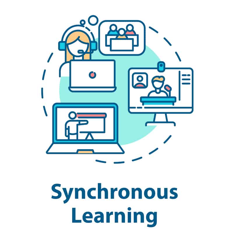 Synchronous and asynchronous learning what s the difference